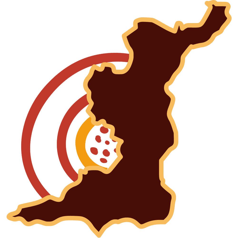 Mapa ilustrativo da região Leste Maranhense